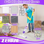 6 Pack Reusable Microfiber Mop Pads - Image 7