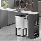 19 Gal Kitchen Automatic Motion Sensor Trash Can - Image 2