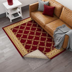Ottomanson 6' x 8' Non-Slip Rug Pad Gripper 1/4 Inch Thick Dual Surface Felt + - Image 9