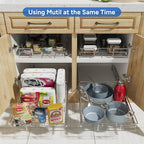 ROOMTEC Pull Out Cabinet Organizer, Cabinet Pull Out Shelves 11" W x 21" D - Image 6
