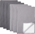 Breling 6 Pcs Silver Jewelry Polishing Cloths 6 x 8 inches Jewelry Cleaning by Breling