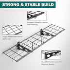 EVERHANGER Garage Wall Shelves, 12 X 48 Inch Wall Mounted Storage Shelves - Image 5