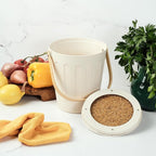 Martha Stewart Indoor Compost Bin | Countertop Composting Bucket - Image 3