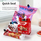 10 Pack Squeeze and Lock Bread Bag Clips, Bread Clips Resuable, Bag Clip - Image 6