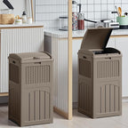 Devoko 33 Gallon Outdoor Trash Can - Image 5