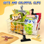VNDUEEY 12 Pack Stainless Steel Chip Bag Clips, Chip Clips - Image 5