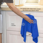 kimteny 13x28 Inches Kitchen Cloth Dish Towels, 400 GSM Premium Dishcloths - Image 2