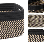 Small Storage Baskets for Organizing | Closet Organizer Bins | Shelf Toy Basket - Image 2