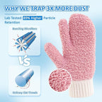 MIG4U Microfiber Dusting Gloves House Cleaning Glove - Image 2