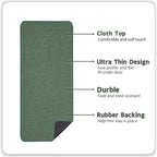 Bath Mat, Ultra Thin Bathroom Runner Rugs, Large Bath Mats - Image 2