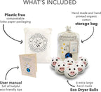 Friendsheep Wool Dryer Balls 6 Pack XL Organic Premium Reusable Cruelty Free - Image 4