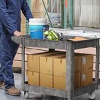 Heavy Duty Rolling Utility Cart - Image 4