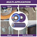 7 Pack Paint Eater Strip Disc Angle Grinder Rust Removal Disc Paint Stripper - Image 7