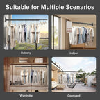 Wall Mounted Clothes Drying Rack - Image 5