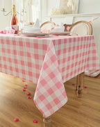 Classic Gingham Tablecloth Fabric - Image 3