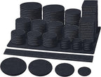 BALEINE 141PCS Felt Furniture Pads, Scratch-Reducing Floor Protectors by BALEINE