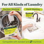 Roobi Laundry Detergent Sheets. Up to 128 Loads, Liquidless Detergent. Carbon - Image 7