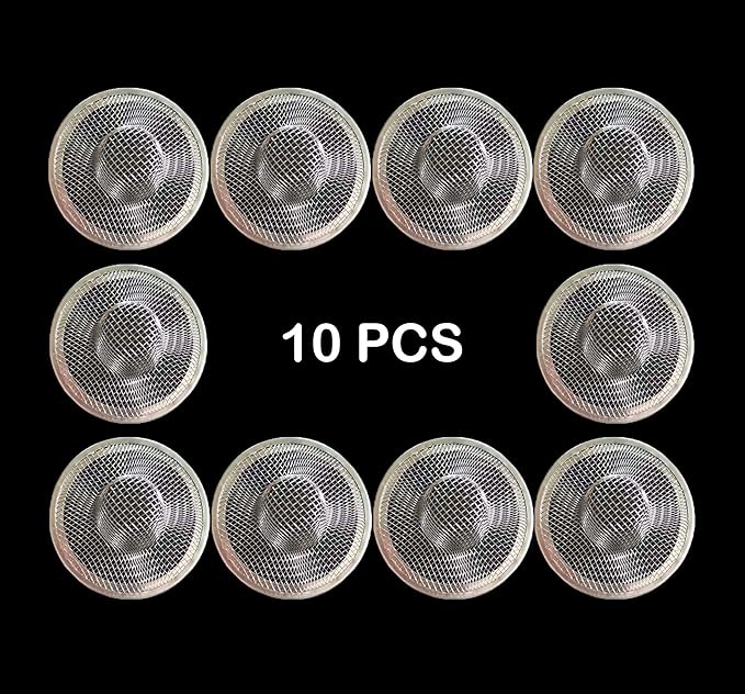 10PCS Mesh Sink Drain Strainer Hair Catcher, 2.125'' Stainless Steel Slop - Image 7