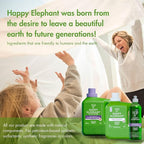 Happy Elephant Liquid Laundry Bundle, Natural Laundry Detergent & Fabric - Image 9