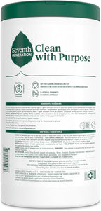 Seventh Generation Multi Surface Wipes, lemon zest scent - Image 2
