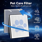 Vital 100 Replacement Filter for LEVOIT Vital 100 Air Purifier, Funmit 3-in-1 - Image 6