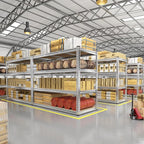 REIBII Garage Shelving, 4 Tier Storage Shelves Load 2000LBS, Adjustable Garage - Image 7