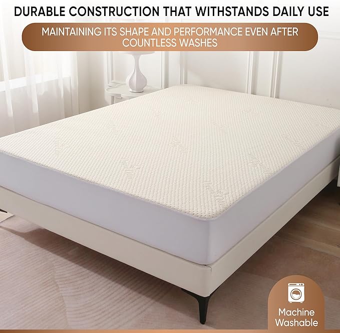 Luxury Waterproof Organic Mattress Protector King - Image 6