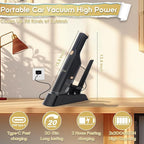 Handheld Vacuum Cordless, High Power Suction, USB Quick Charge, Car Vacuum - Image 4
