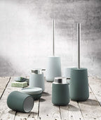 Zone 330125 Toilet Brush, Dusty Green, 4.1 x 14.6 inches, NOVA Toilet Brush - Image 3