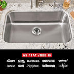 Kitchen SinkShroom Revolutionary Clog-Free Stainless Steel Sink Strainer - Image 4