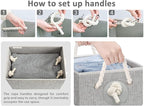StorageWorks Storage Baskets for Shelves, Foldable Fabric Closet Storage Bins - Image 3