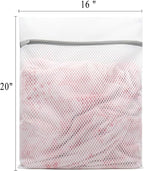 Muchfun 3Pcs Durable Honeycomb Mesh Laundry Bags - Image 5