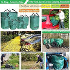 Standard 3-Pack 32 Gallons Yard Garden Bags - Image 2