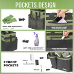 Compact Wearable Cleaning Caddy, Small Cleaning Caddy Supplies Organizer - Image 2