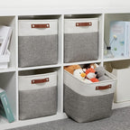 DULLEMELO [Set of 4 Storage Cubes Baskets - Image 3