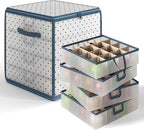 Hearth & Harbor Christmas Ornament Storage Box by HearthHarbor