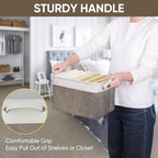 BALEINE 2 Pack Fabric Storage Bins - Image 7
