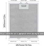  W10169961A Aluminum Range Hood Filters Replacement 3 Pack 10.5 x - Image 3