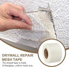 PATIKIL Drywall Repair Mesh Tape, 4 inch x 164 ft Fiberglass Repair Patch - Image 5