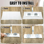 60 Counts Sweeper Wet Mopping Cloths 17.7 x 11.8'' X Large Wet Mop Pads Refills - Image 5