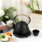 JUXYES 2 PCS Decorative Cast Iron Metal Trivet - Image 7