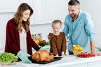 KITCHEN PERFECTION XL Silicone Smoker Oven Gloves -Extreme Heat Resistant BBQ - Image 3