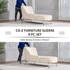 CO-Z Felt Furniture Sliders - Image 3