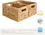 StorageWorks Wicker Basket, Baskets - Image 2