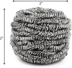 12 Pack Stainless Steel Scourers by Scrub It – Steel Wool Scrubber Pad Used - Image 3