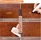REALINN Wood Furniture Repair Kit 8 Dark Colors- Wood Fillers and Touch Up - Image 3