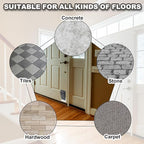 PATIKIL Rubber Door Stoppers for Bottom of Door, Door Wedge Stopper - Image 5