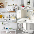 Silicone Sponge Holder Kitchen Sink Organizer Tray Dish Caddy Soap Dispenser - Image 6