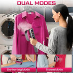 Portable Clothes Steamer, 1200W Touch Screen Handheld Steamer - Image 9