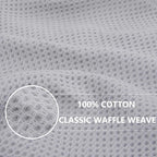 Homaxy 100% Cotton Waffle Weave Kitchen Dish Towels, Ultra Soft Absorbent Quick - Image 2